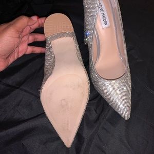 Steve Madden rhinestone heel